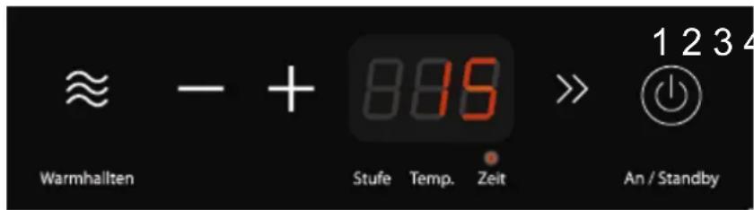 CASO Master P1 - Pannello comandi - 1