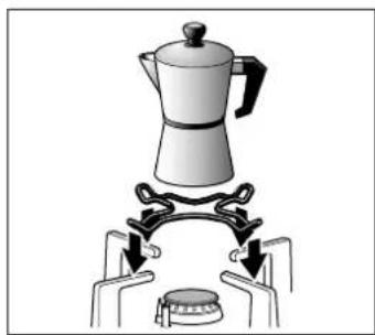 CONSTRUCTA CA162650 - Kiegészítő rostély wok edényhez - 1
