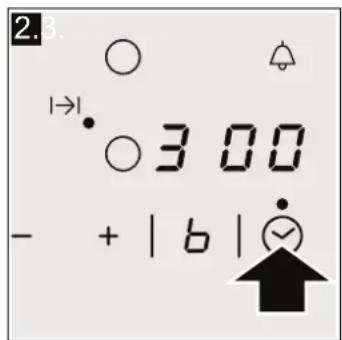 CONSTRUCTA CA431230N - Program the cooking time. - 1