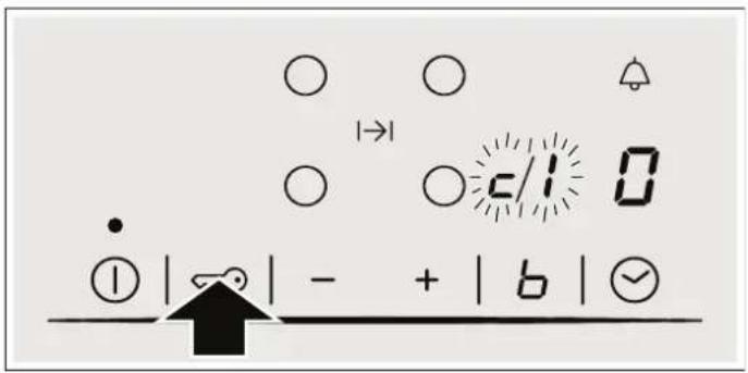 CONSTRUCTA CA431230N - Accessing the basic settings - 1