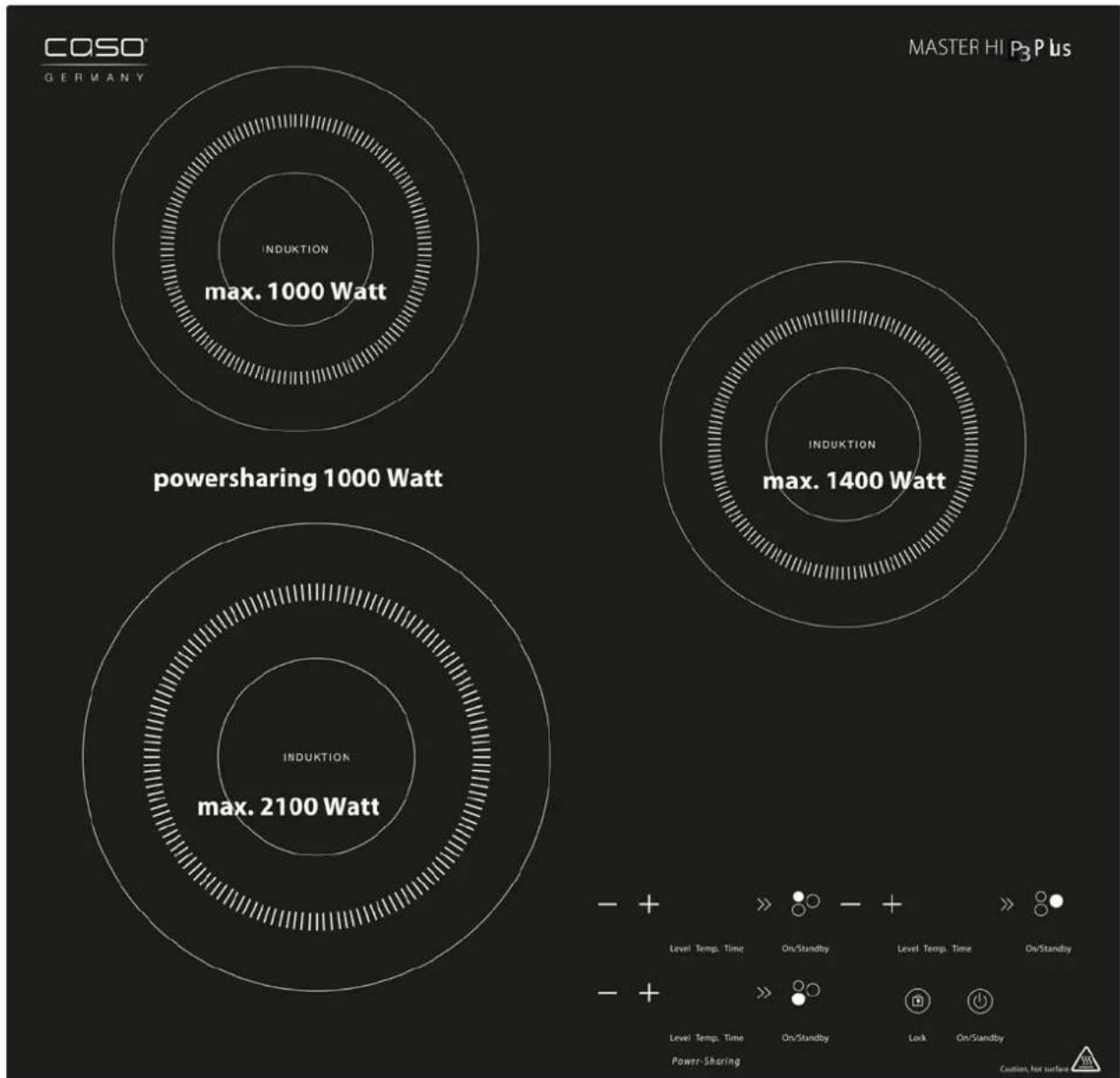 CASO Master HI P3 Plus - Vue d'ensemble - 1