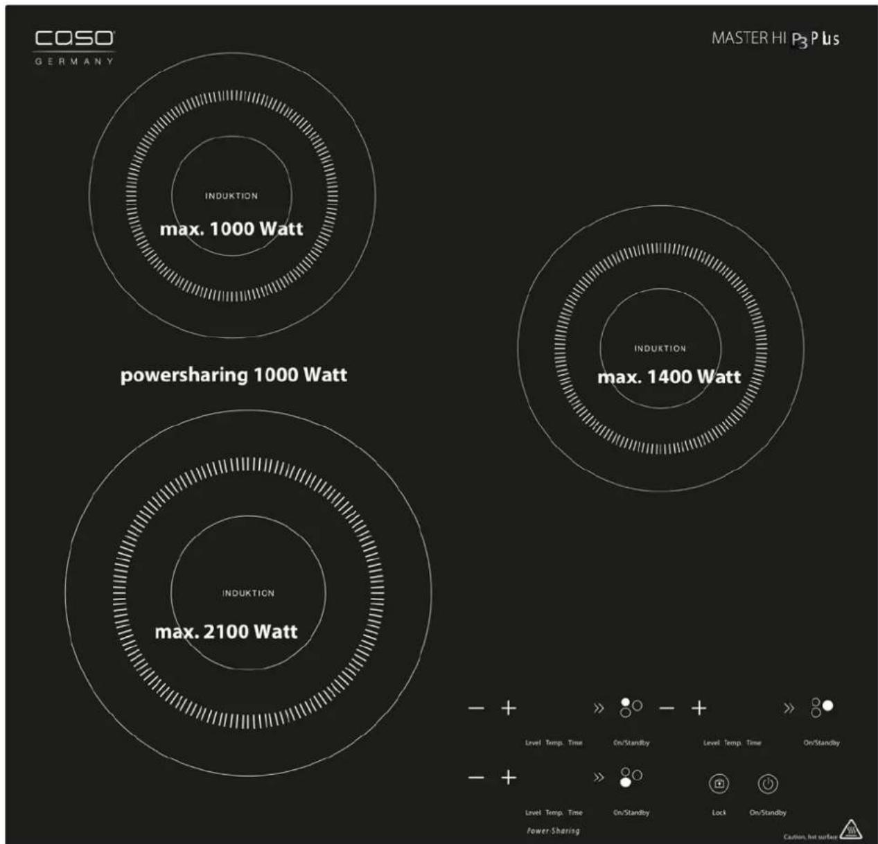 CASO Master HI P3 Plus - Descripción general - 1