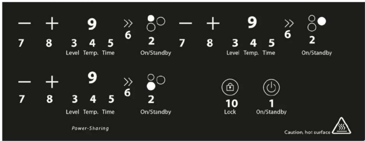 CASO Master HI P3 Plus - Operating panels and Displays - 1
