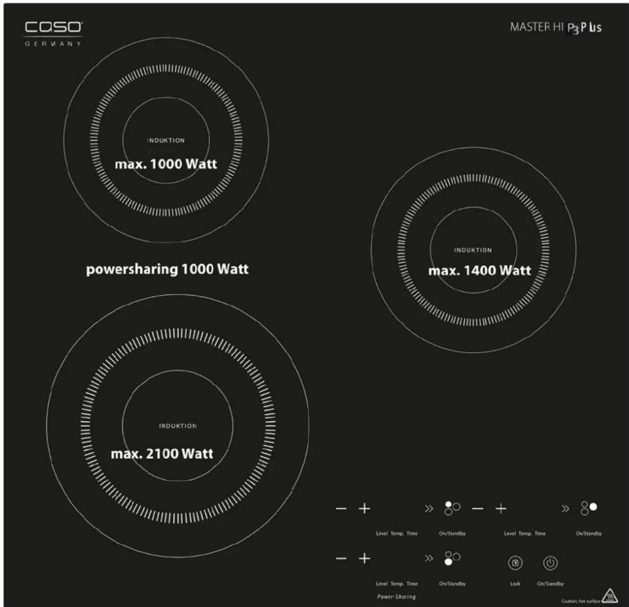 CASO Master HI P3 Plus - Algemeen overzicht - 1