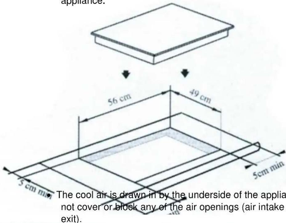 CASO Master E4 - Setup location requirements: - 1