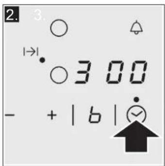 CONSTRUCTA CA424252 - Programmeren van de kooktijd. - 1