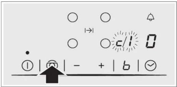 CONSTRUCTA CA420252 - Accessing the basic settings - 1