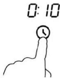 CASO Master E4 Slide - Setting the timer to turn one or more cooking zones off - 2