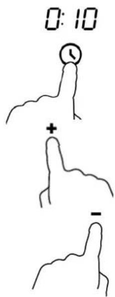 CASO Master E4 Slide - Timer als kookwekker: - 1