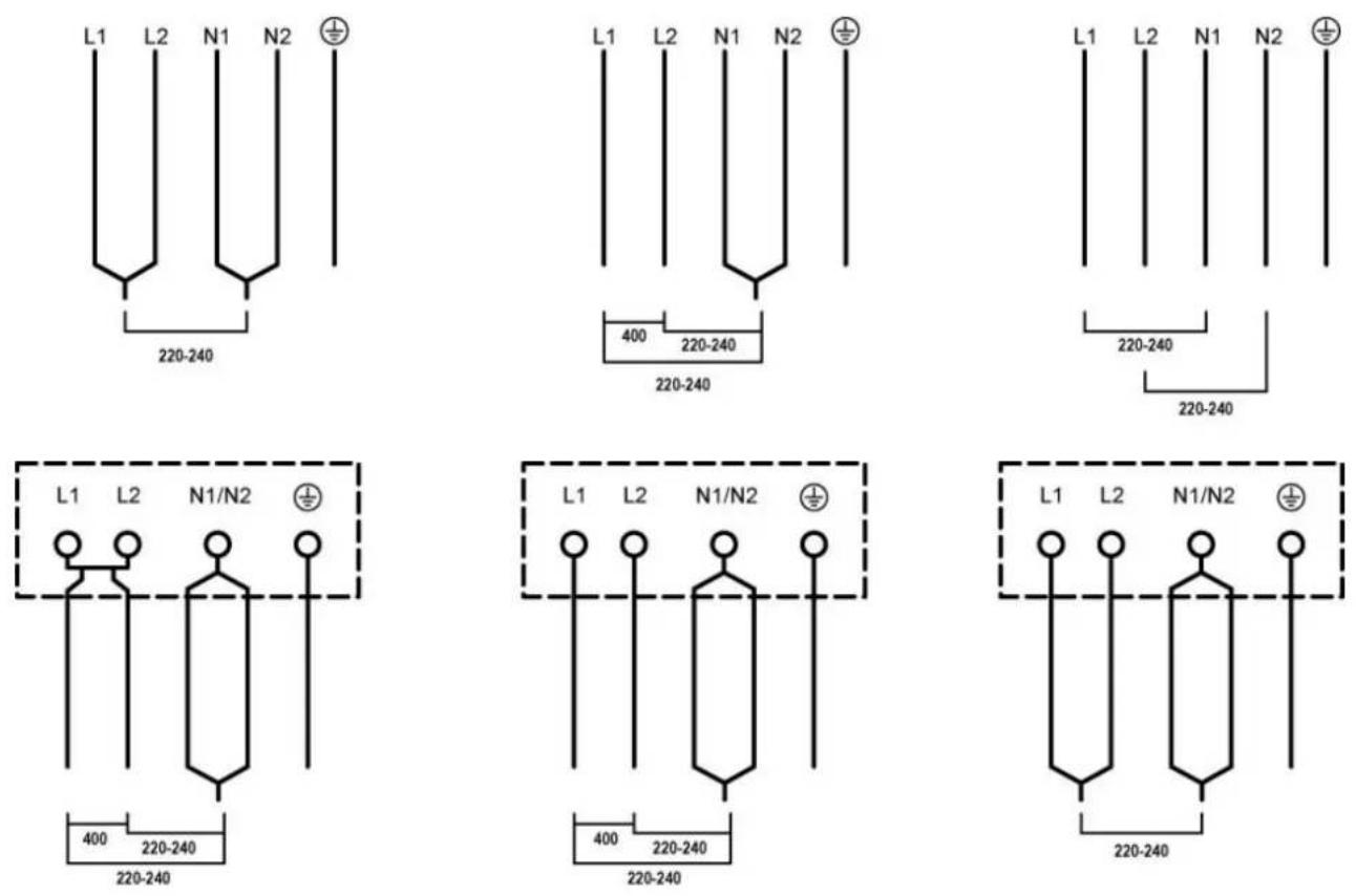 CASO Master E4 Slide - Conexión eléctrica - 1