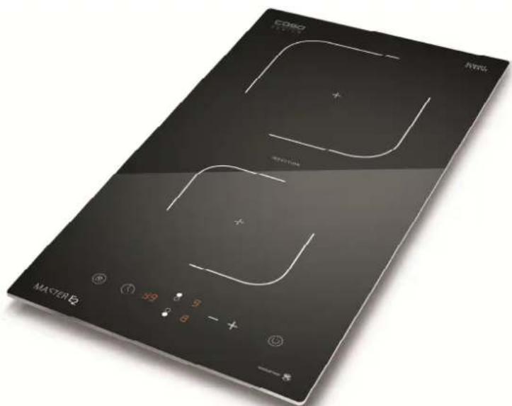 CASO Master E2 - Induction cooker with two hobs for assembly Master E2 - 1