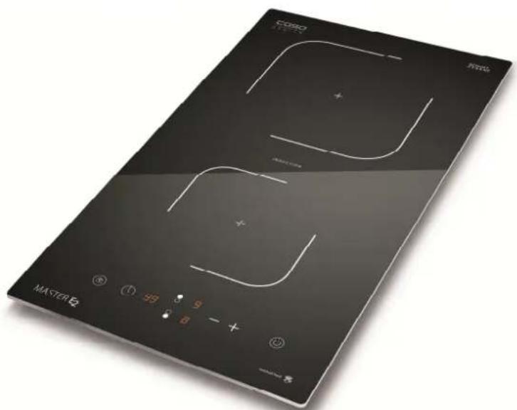 CASO Master E2 - Cocina de induccion con 2 zonas Para el montaje Master E2 - 1