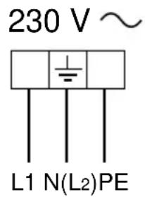 M-SYSTEM MCGW30IX - SECTION DES CABLES D'ALIMENTATION type "H05V2V2-F" - 1