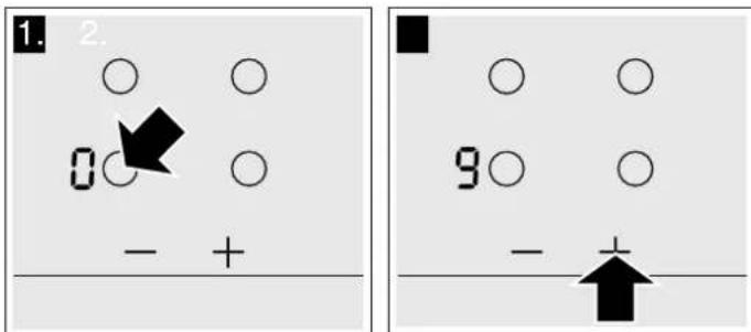 CONSTRUCTA CA323352 - Kochstufe einstellen - 1