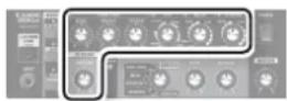 ROLAND CUBE 40GX - Sichern der JC CLEAN-Einstellungen - 1