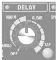 ROLAND CUBE 40GX - Bouton [DELAY] - 1