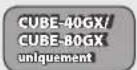 ROLAND CUBE 40GX - Utilisez le commutateur TYPE pour sélectionner la corde à accorder. - 2