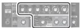 ROLAND CUBE 40GX - Almacenamiento de los ajustes de LEAD - 2