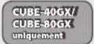 ROLAND Cube 20GX - Utilisez le commutateur TYPE pour sélectionner la corde à accorder. - 2
