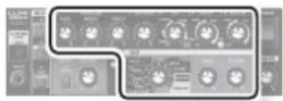 ROLAND Cube 20GX - Memorizzazione delle impostazioni per LEAD - 3