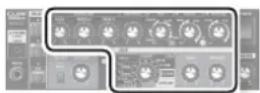 ROLAND Cube 20GX - Storing the settings for LEAD - 3