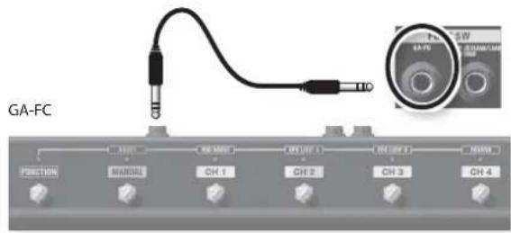 GA-FC FUNCTION MANUAL CH 1 CH 2 CH 3 CH 4