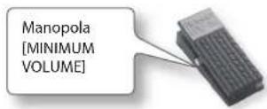 ROLAND Cube 20GX - Impostazione del VOLUME MINIMO di un pedale di espressione - 1