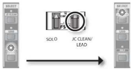 SELECT JC CLEAN LEAD SOLO JC CLEAN/ LEAD