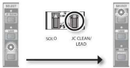 ROLAND Cube 20GX - JC CLEAN/LEAD (TIP) - 2