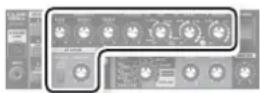 ROLAND Cube 20GX - Enregistrement des réglages de JC CLEAN - 3