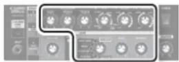 ROLAND Cube 80GX - Storing the settings for LEAD - 1