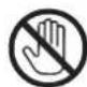 ROLAND Cube 80GX - Take care not to get burned - 1