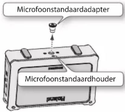 Microfoonstandaardadapter Microfoonstandaardhouder