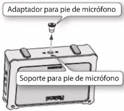 Adaptador para pie de micrófono Soporte para pie de micrófono