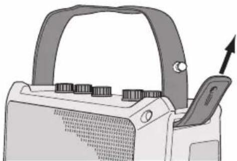ROLAND Mobile BA - Anbringen des Tragegurts - 1