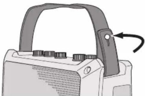 ROLAND Mobile BA - De riem bevestigen - 2