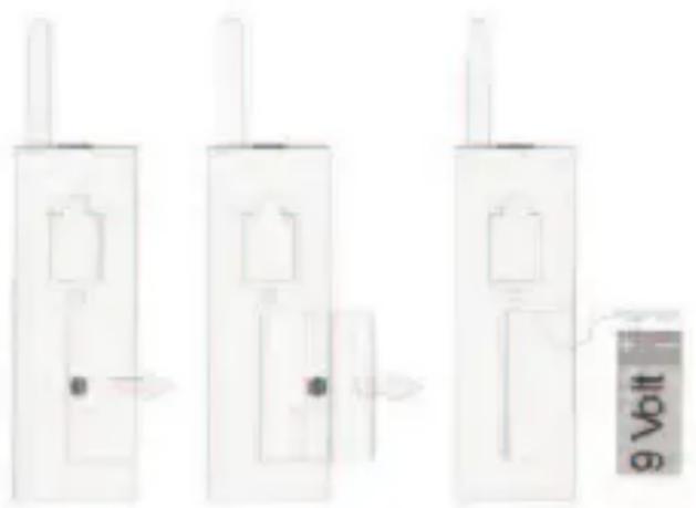 Humantechnik A24640 - Inserimento della batteria - 1