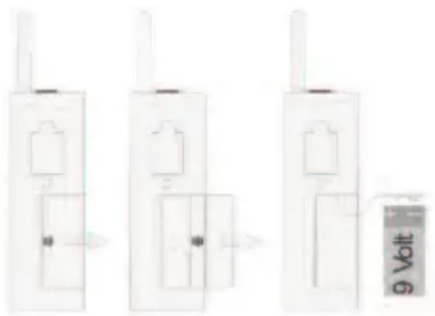 Humantechnik A24640 - Batterij aanbrengen - 1