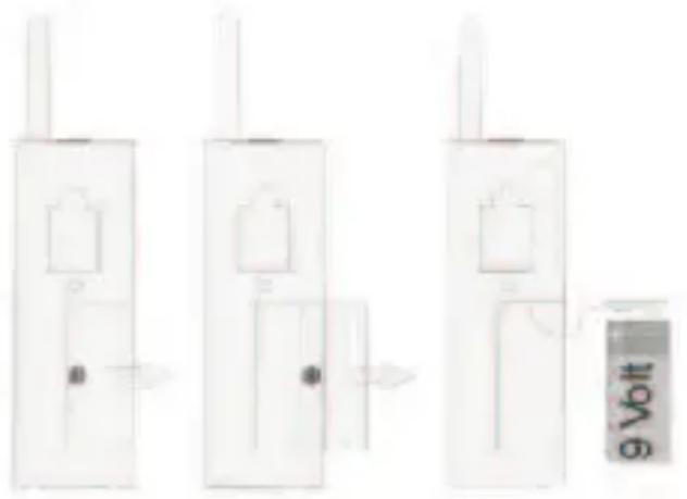 Humantechnik A24640 - Mise en place de la pile - 1