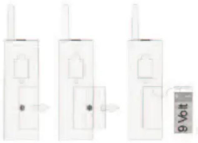 Humantechnik A24640 - Inserting the battery - 1