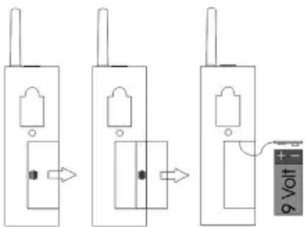 Humantechnik A2463.0 - Colocacion de la pila - 1