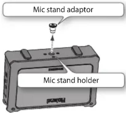 Mic stand adaptor Mic stand holder