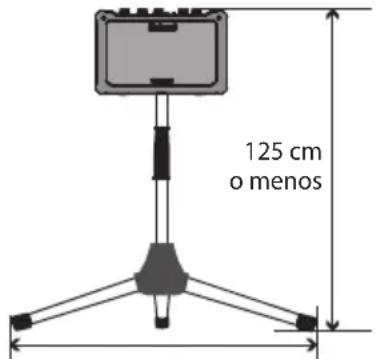 125 cm o menos