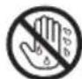 ROLAND Mobile AC - Do not connect or disconnect the AC adaptor with wet hands - 1