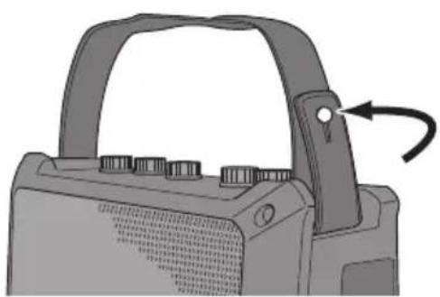 ROLAND Mobile AC - Sujetar la correa - 2