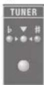 ROLAND Micro Cube GX - Druk op de [TUNER]-knop zodat deze oplicht. - 1