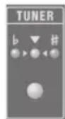 ROLAND Micro Cube GX - Appuyez sur le bouton [TUNER] pour l'allumer. - 1