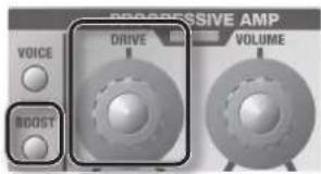 ROLAND GA112 - Botão [DRIVE]/botão [BOOST] - 1