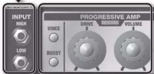 ROLAND GA112 - [MID BOOST] Button - 1