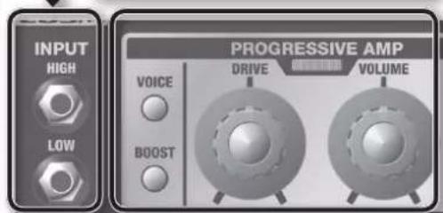 ROLAND GA112 - Manopola [TREBLE] - 1